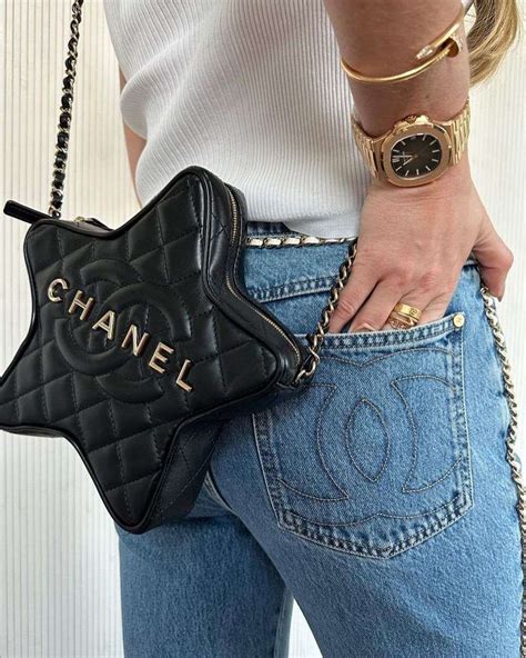 chanel straw purse|star shaped chanel bag.